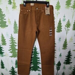 Levi's 501 Original Fit Chinos in Rich Brown